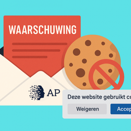 De AP trekt aan de bel: 50 organisaties op de vingers getikt