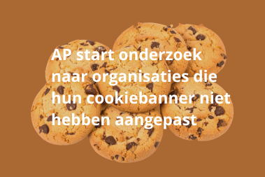 AP scherpt toezicht aan: handhaving op cookiebanners gestart