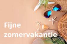 Een fijne zomer gewenst! ☀️