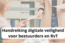 Handreikingen digitale veiligheid voor bestuurders en RvT