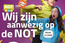 Wij staan op de NOT 2025 onderwijsbeurs!