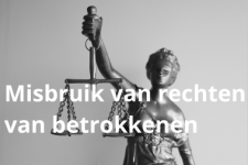 Oostenrijkse autoriteit: klacht niet behandeld wegens misbruik van recht